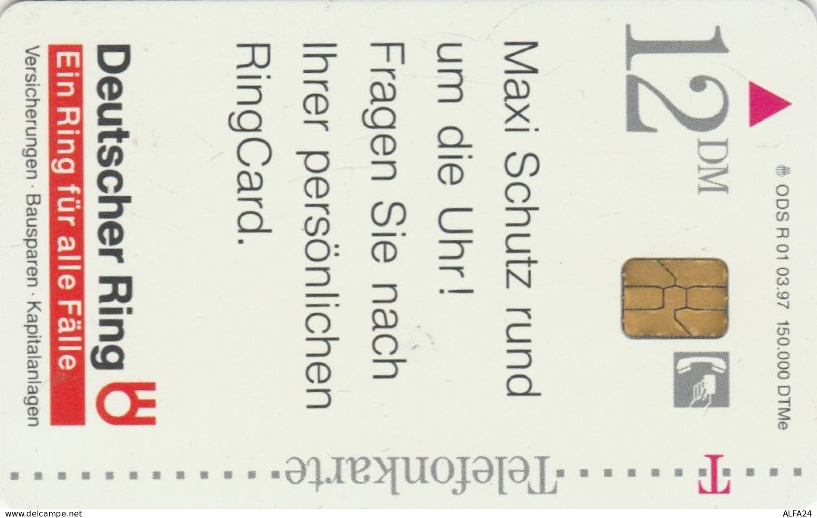 PHONE CARD GERMANIA SERIE R (CK1802 - R-Reeksen : Regionaal