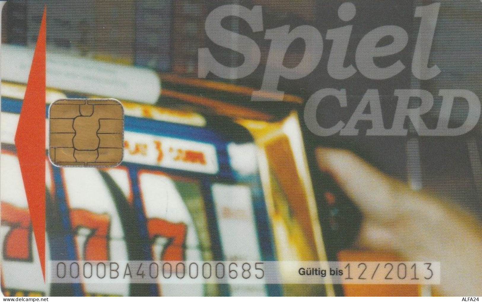 CARTA CASINO AUSTRIA CON CHIP (CK1718 - Casinokarten