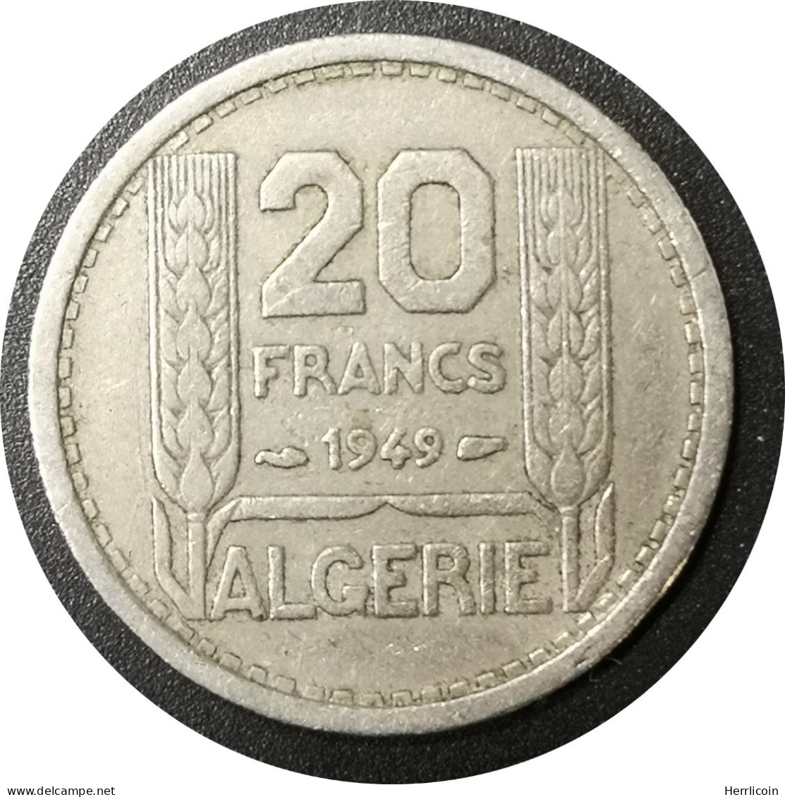 1949  - 20 Francs Turin  Algérie - Algeria
