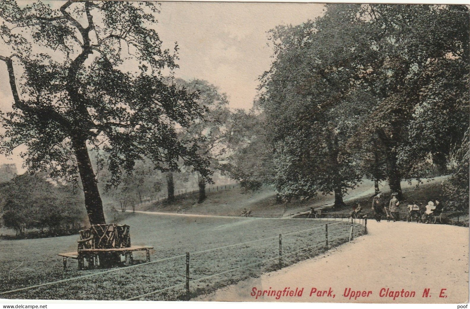 Springfield Park , Upper Clapton N. E. --- 1910 - London Suburbs