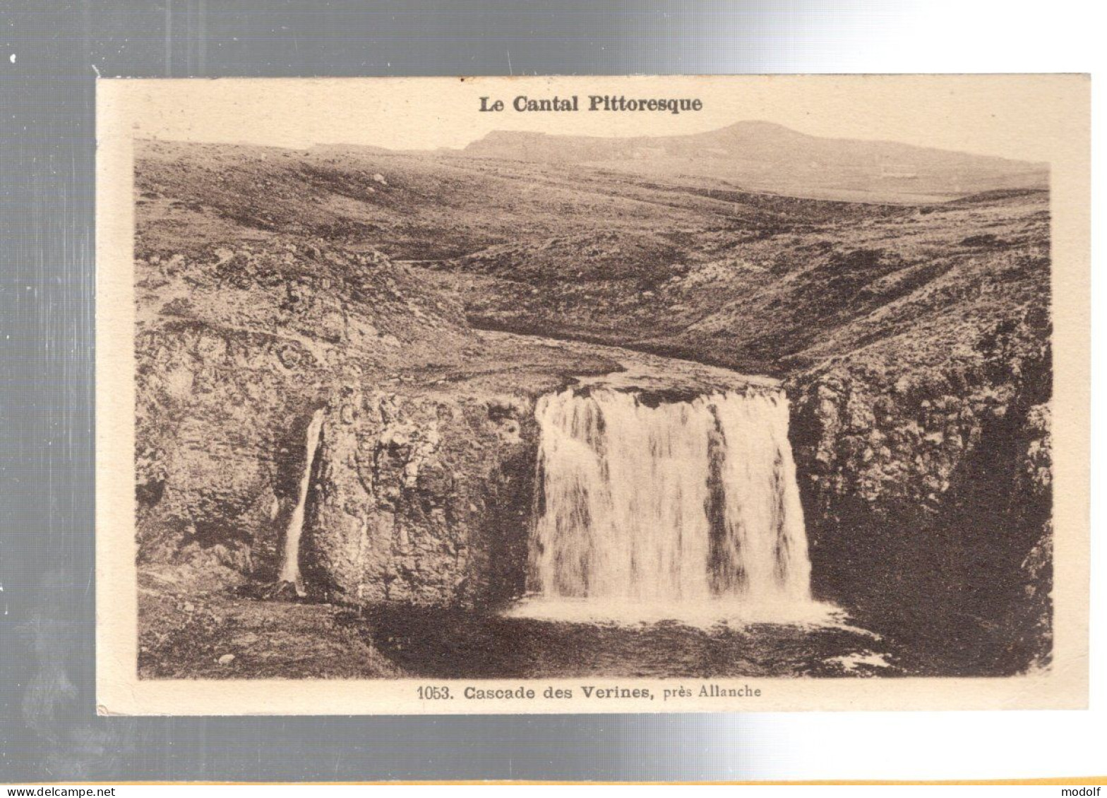 CPA - 15 - Le Cantal Pittoresque - Cascade Des Verines, Près Allanche - 1939 - Allanche