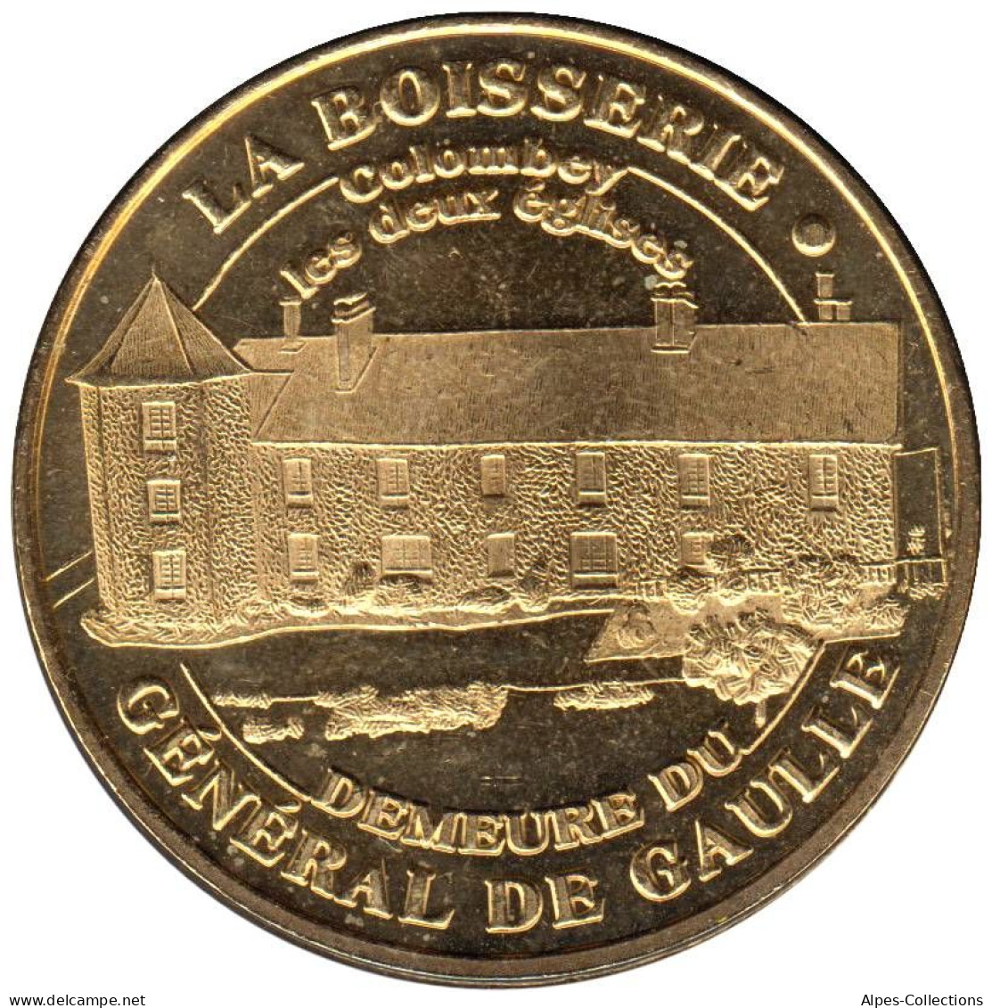 52-0385 - JETON TOURISTIQUE MDP - Boisserie Demeure Général De Gaulle - 2005.1 - 2005