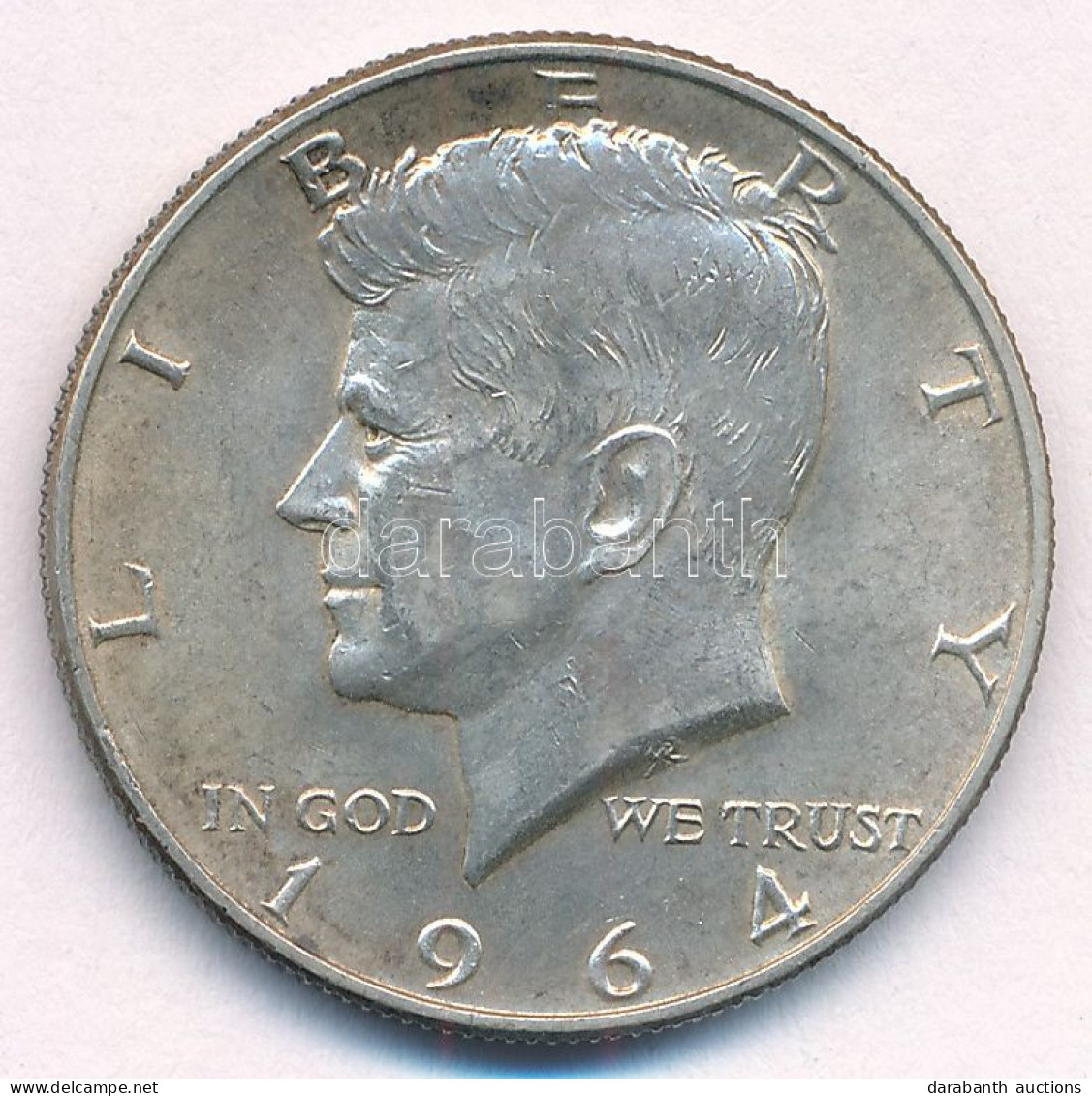 Amerikai Egyesült Államok 1964. 1/2$ Ag "Kennedy" T:AU,XF Patina USA 1964. 1/2 Dollar Ag "Kennedy" C:AU,XF Patina Krause - Ohne Zuordnung