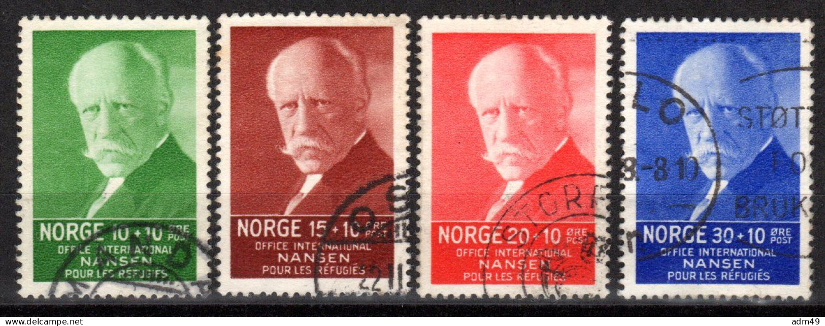 NORWEGEN, 1935 Internationaler Nansen-Fonds, Gestempelt - Gebraucht