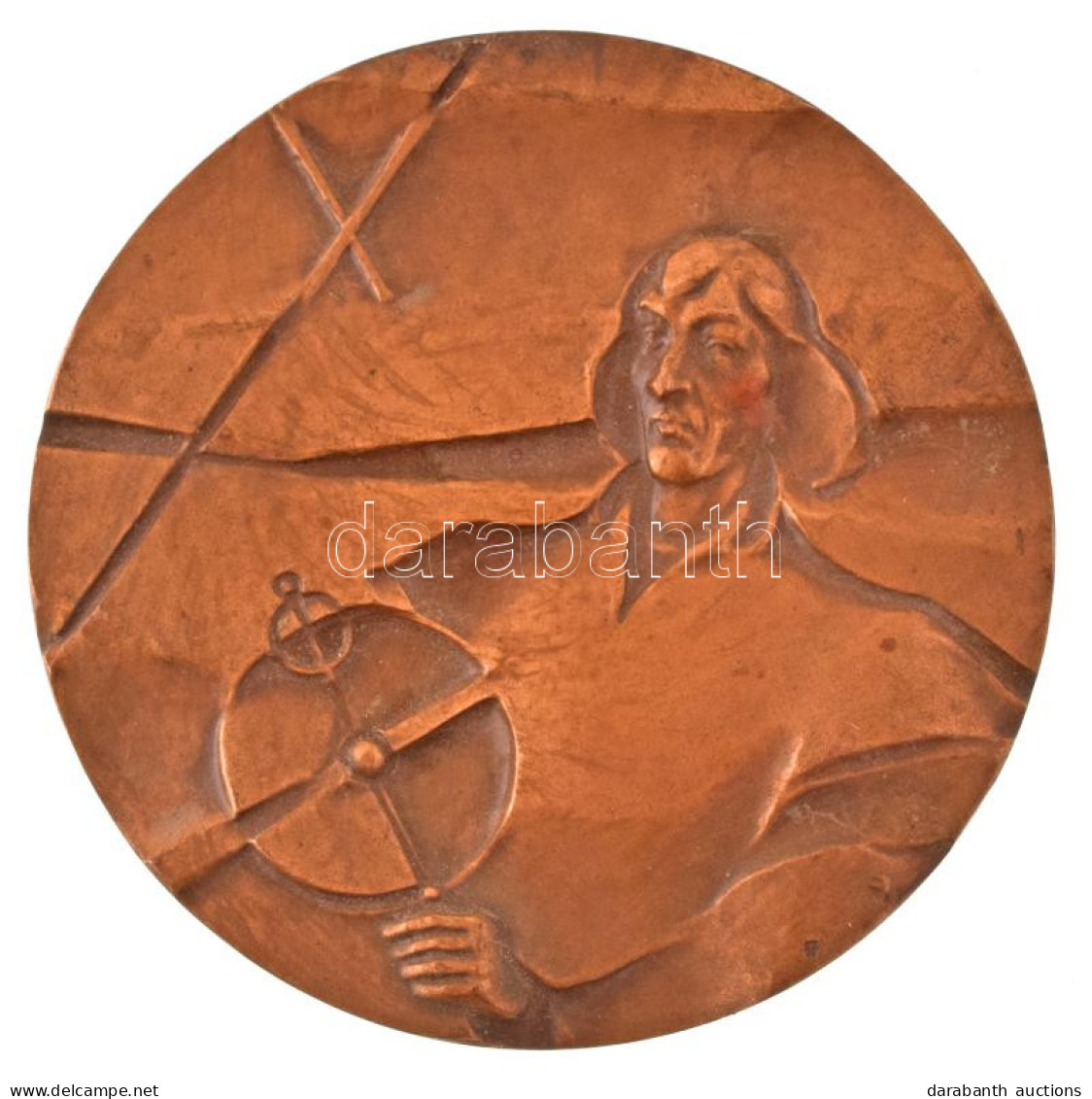 Lengyelország DN "Kopernikusz Múzeum, Frombork" Kétoldalas Bronz Emlékérem (69mm) T:XF Felül Rögzítés Céljából átfúrva P - Ohne Zuordnung