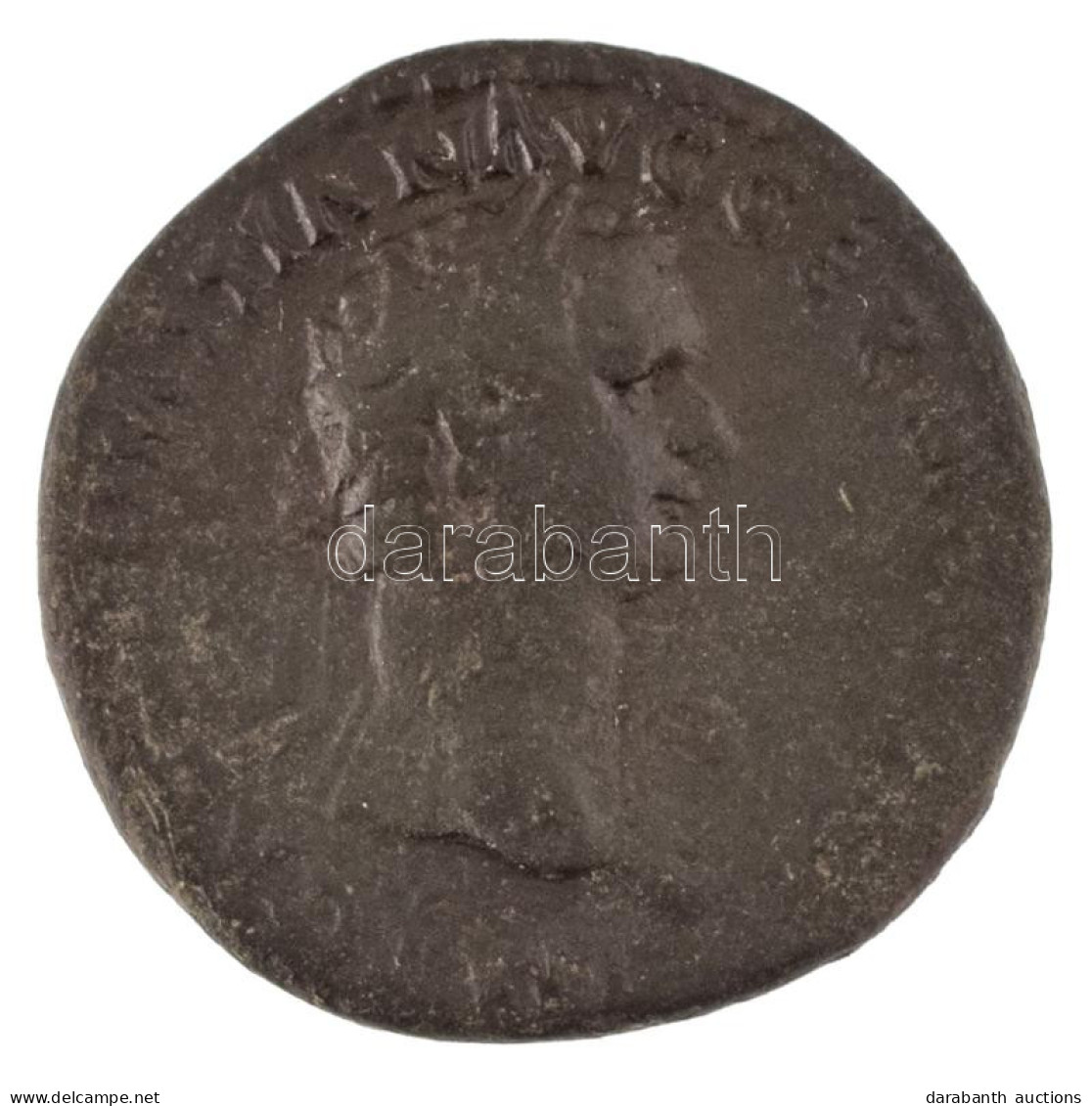 Római Birodalom / Róma / Domitianus 85. As Cu (9,50g) T:VF Roman Empire / Rome / Domitian 85. As Cu "IMP CAES DOMITIAN A - Non Classés