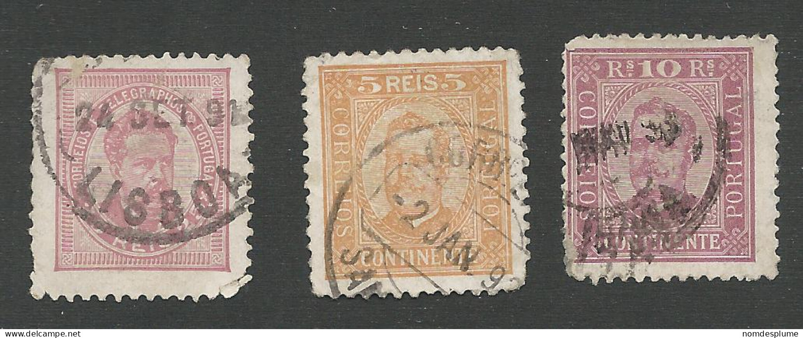 25706) Portugal  1892 - Gebraucht
