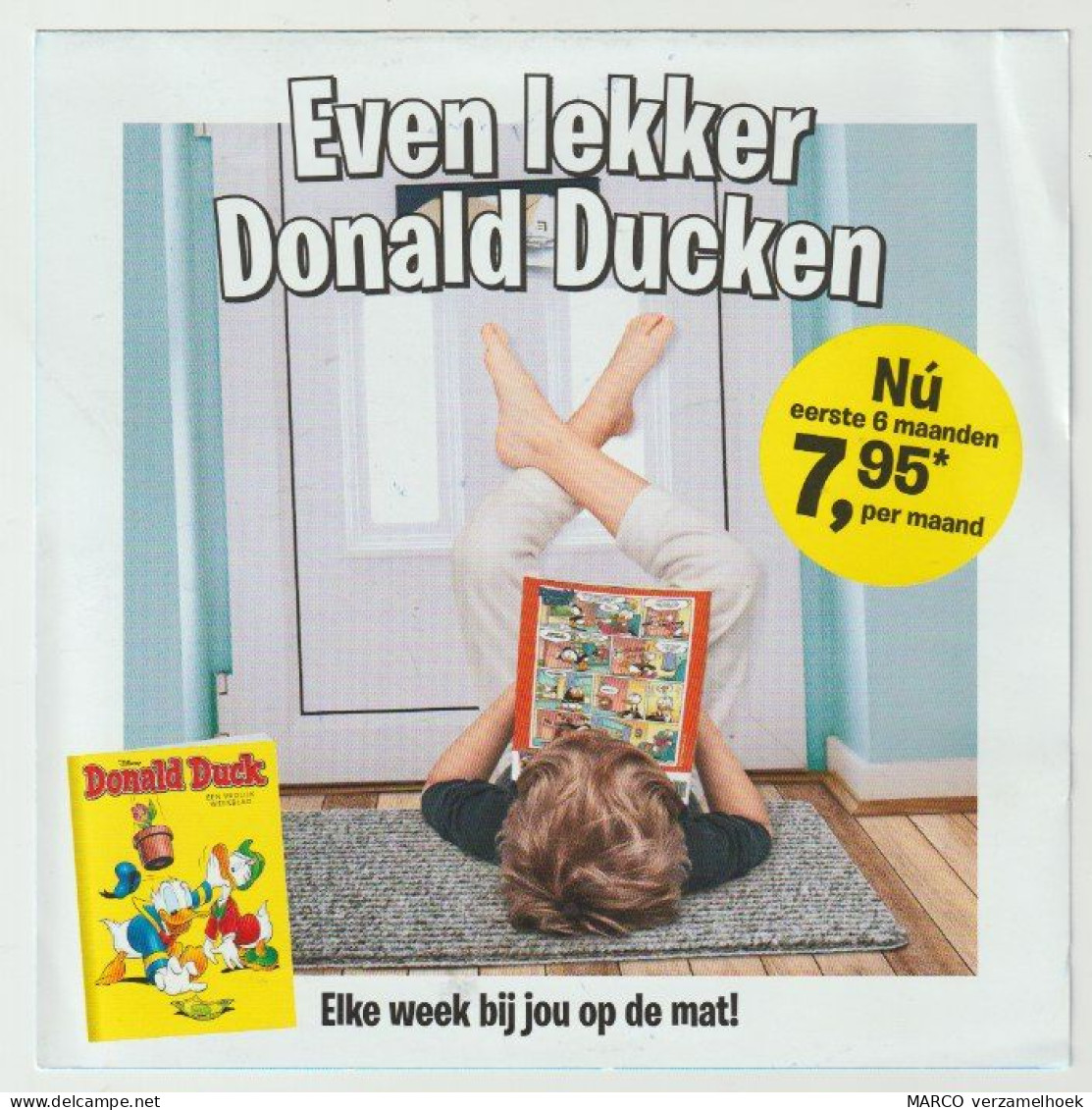 Donald Duck Walt Disney Even Lekker Donald Ducken  (NL) - Donald Duck