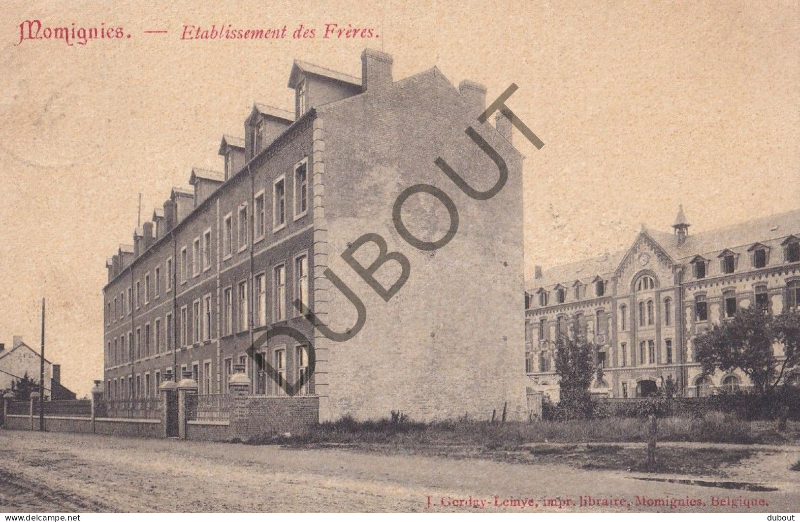 Postkaart/Carte Postale - Momignies - Etablissement Des Frères (C5286) - Momignies