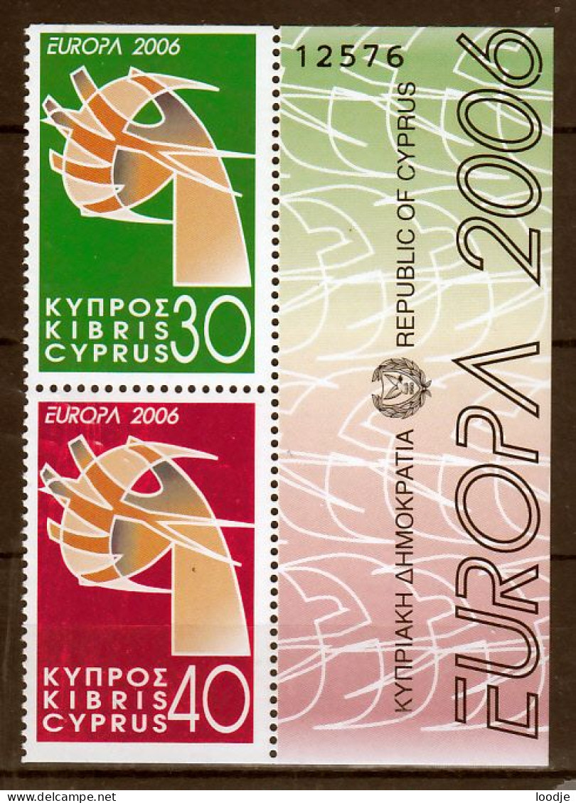 Cyprus Europa Cept 2006 Postfris - 2006