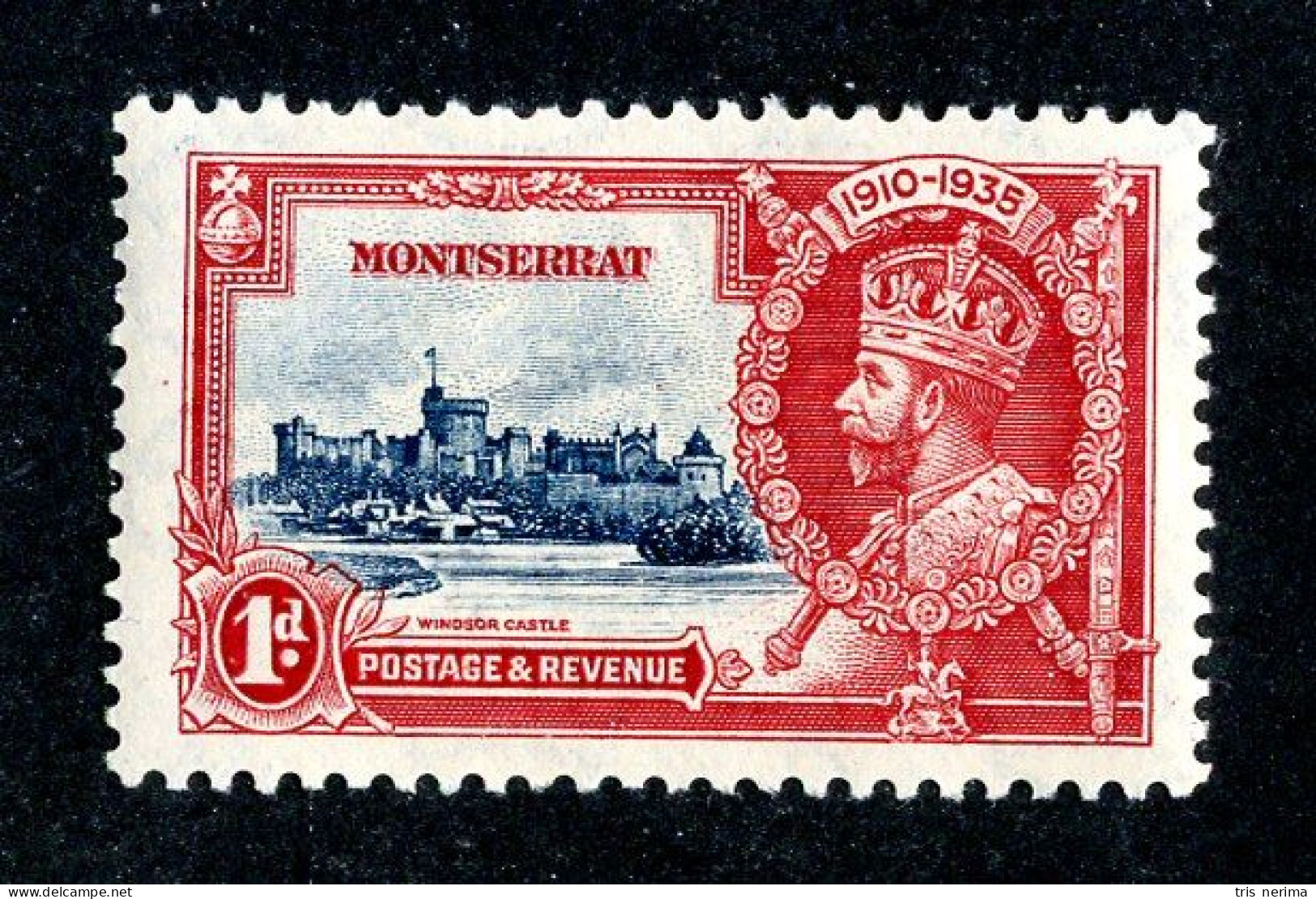 ( 67-Jub )  1935 Scott #85 M* (offers Welcome) - Montserrat