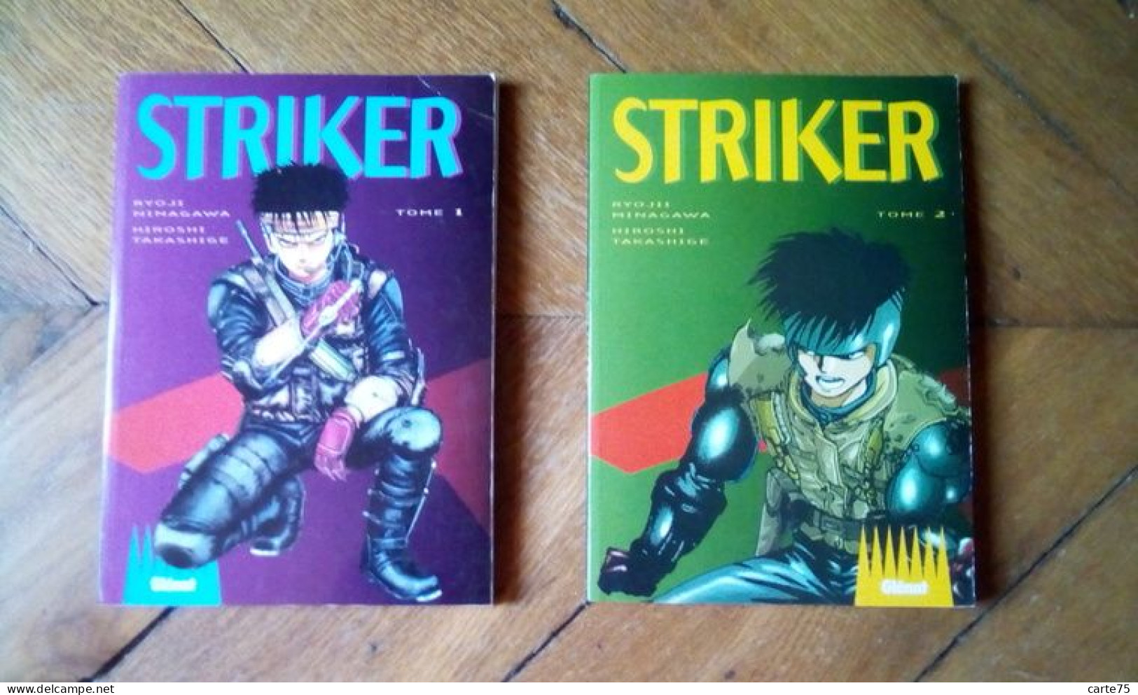 Striker, Tomes 1 Et 2, 1994 Au Japon, 1995 En France. Manga Vintage Collector... - Mangas Version Française