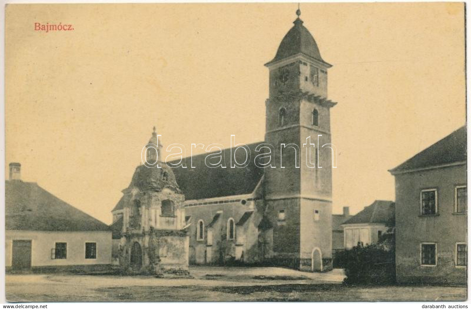 T2 1913 Bajmóc, Bojnice; Templom és Kápolna. Gubits B. Kiadása Privigyén / Church And Chapel - Non Classificati