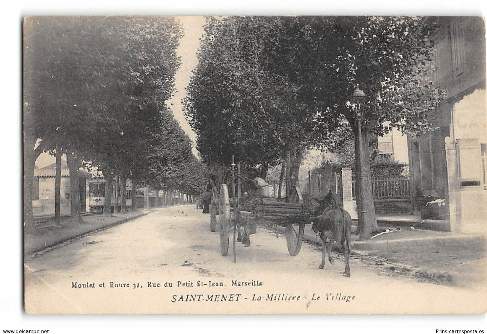 CPA Marseille St Saint Menet La Milliere  Le Village - Saint Marcel, La Barasse, St Menet