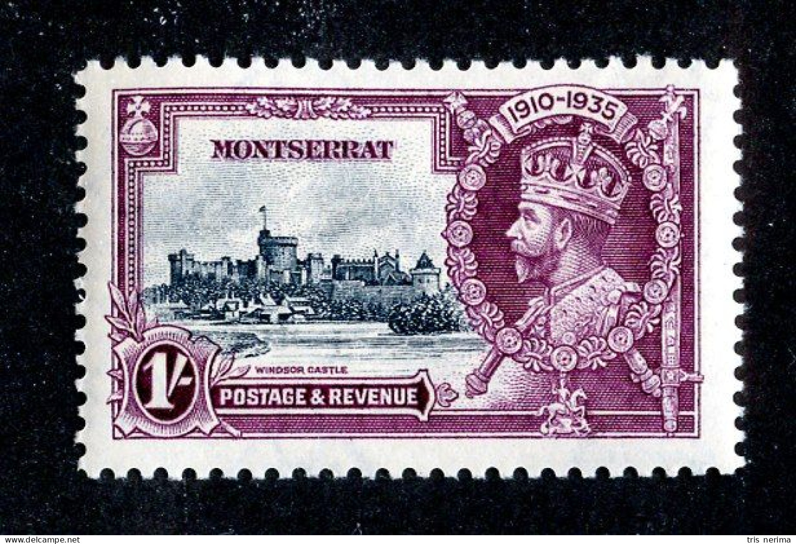 ( 74-Jub )  1935 Scott #88 M* (offers Welcome) - Montserrat