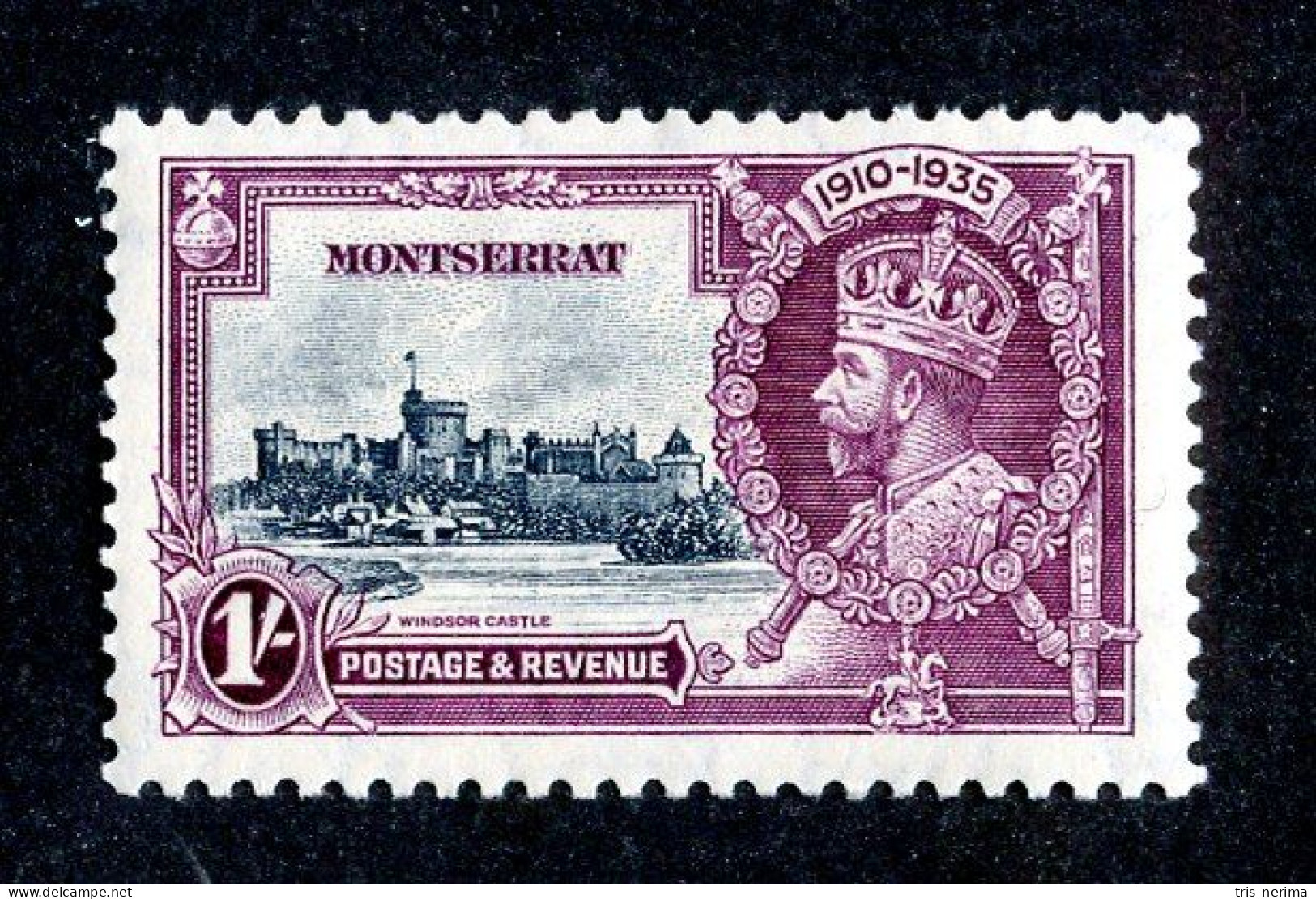 ( 75-Jub )  1935 Scott #88 M* (offers Welcome) - Montserrat