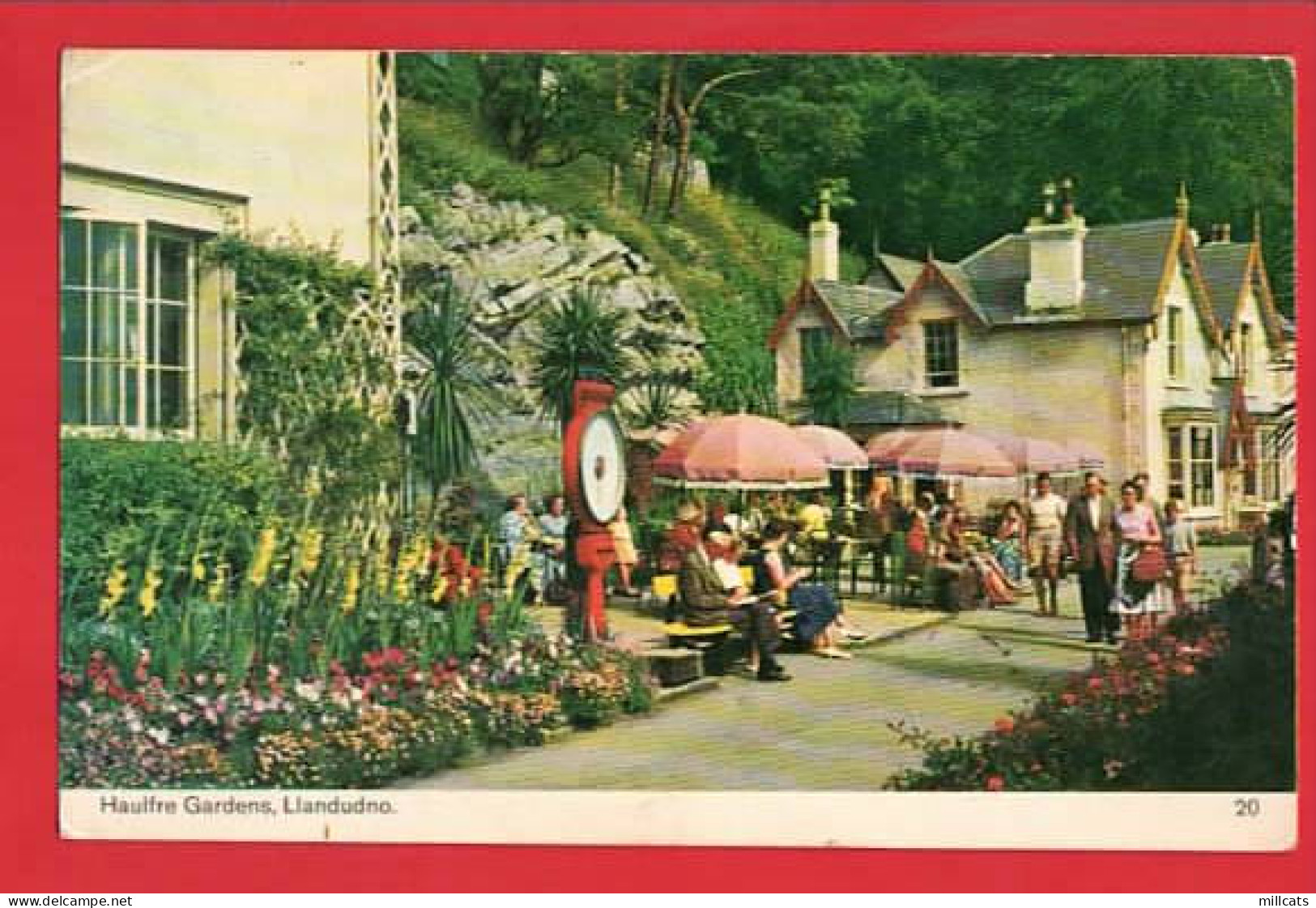 LLANDUDNO   HAULFRE GARDENS  + OLD WEIGHING MACHINE   BAMFORTH Pu 1977 - Caernarvonshire