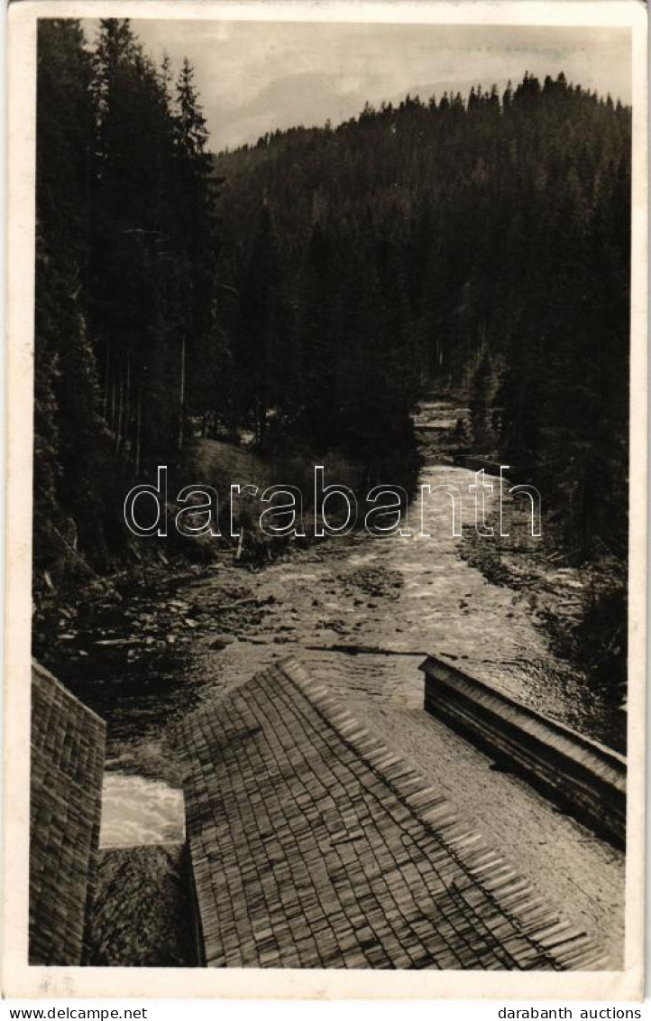 T2/T3 1941 Kőrösmező, Körösmező, Jaszinya, Jasina, Yasinia; Tisza A Gáttal / Tisa River With Dam - Non Classificati