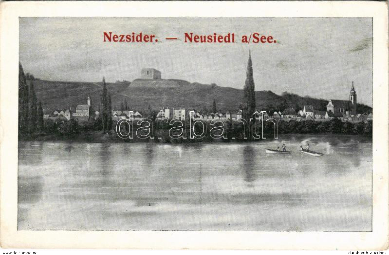 ** T2/T3 Nezsider, Neusiedl Am See; Fertő Tó / Neusiedler See / Lake - Non Classés