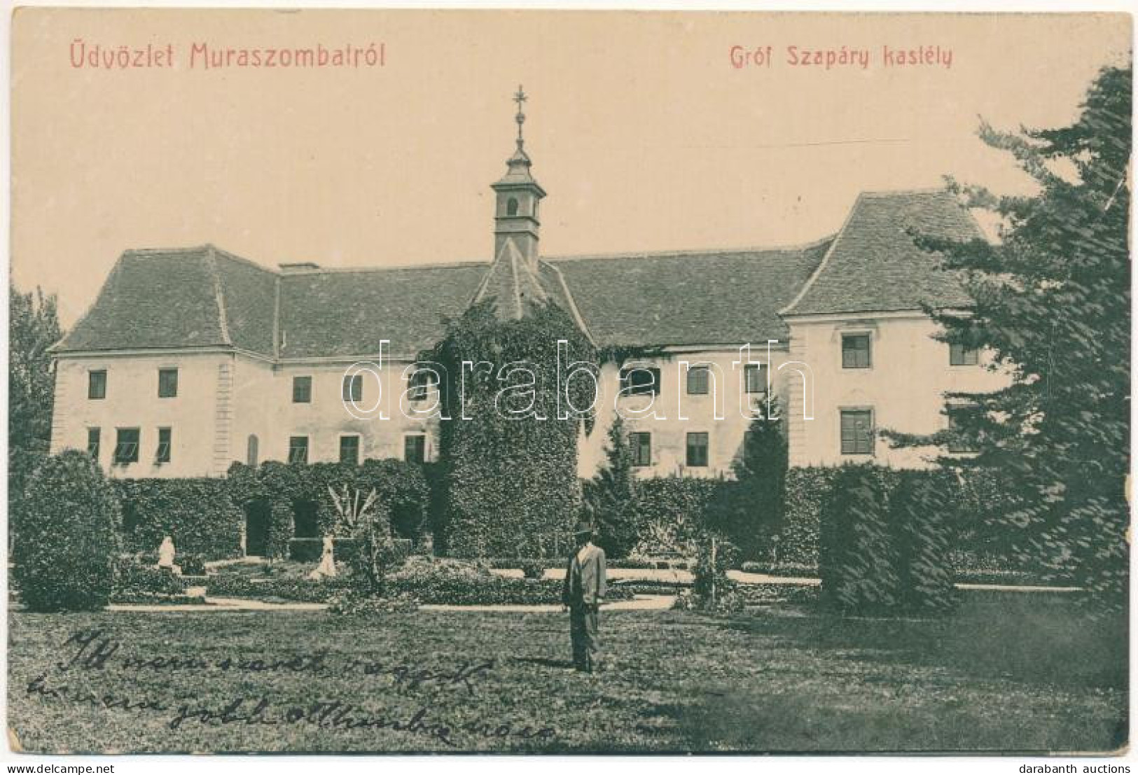 T3 1914 Muraszombat, Murska Sobota; Gróf Szapáry Kastély. W.L. 2328. / Castle (EK) - Unclassified