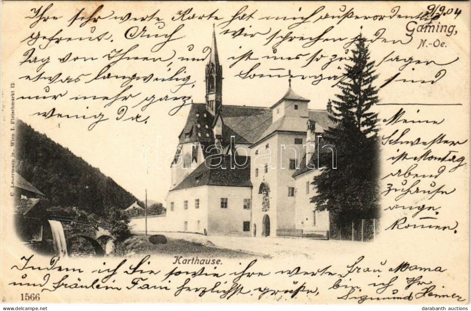 T2/T3 1904 Gaming, Karthause / Carthusian Monastery (EK) - Ohne Zuordnung