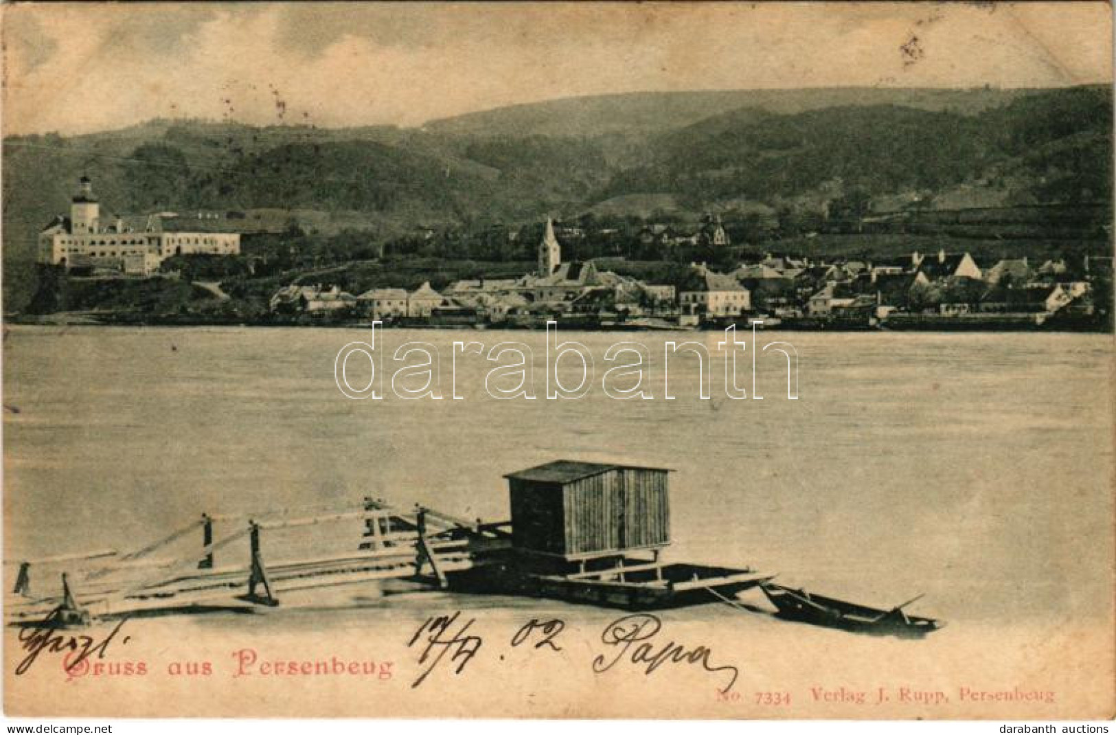 T2/T3 1902 Persenbeug, Persenbeug-Gottsdorf; General View (fl) - Unclassified