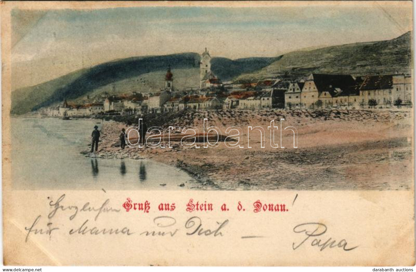 T2/T3 1899 (Vorläufer) Stein An Der Donau (Krems), Danube Riverside (fl) - Non Classificati