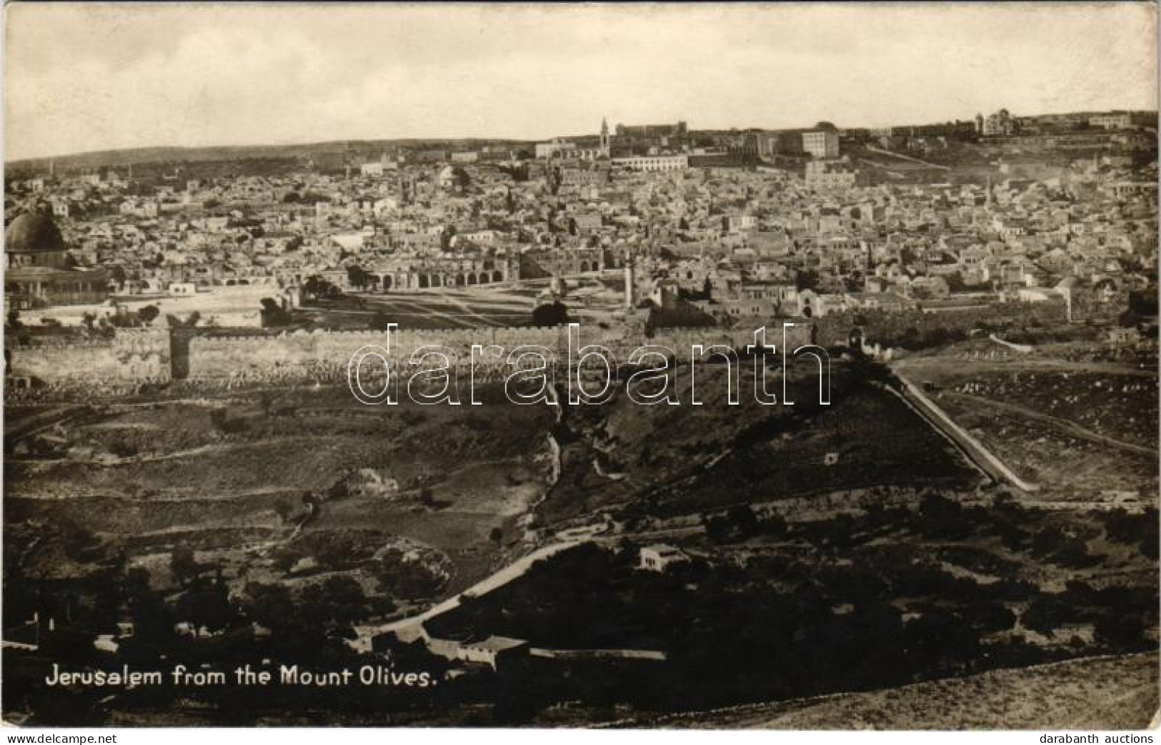 ** T2 Jerusalem, From The Mount Olives - Unclassified