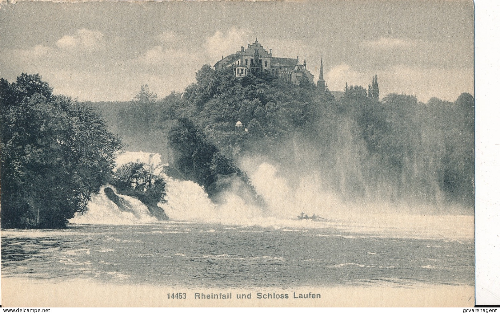 RHEINFALL UND SCHLOSS LAUFEN       2 SCANS - Laufen-Uhwiesen 