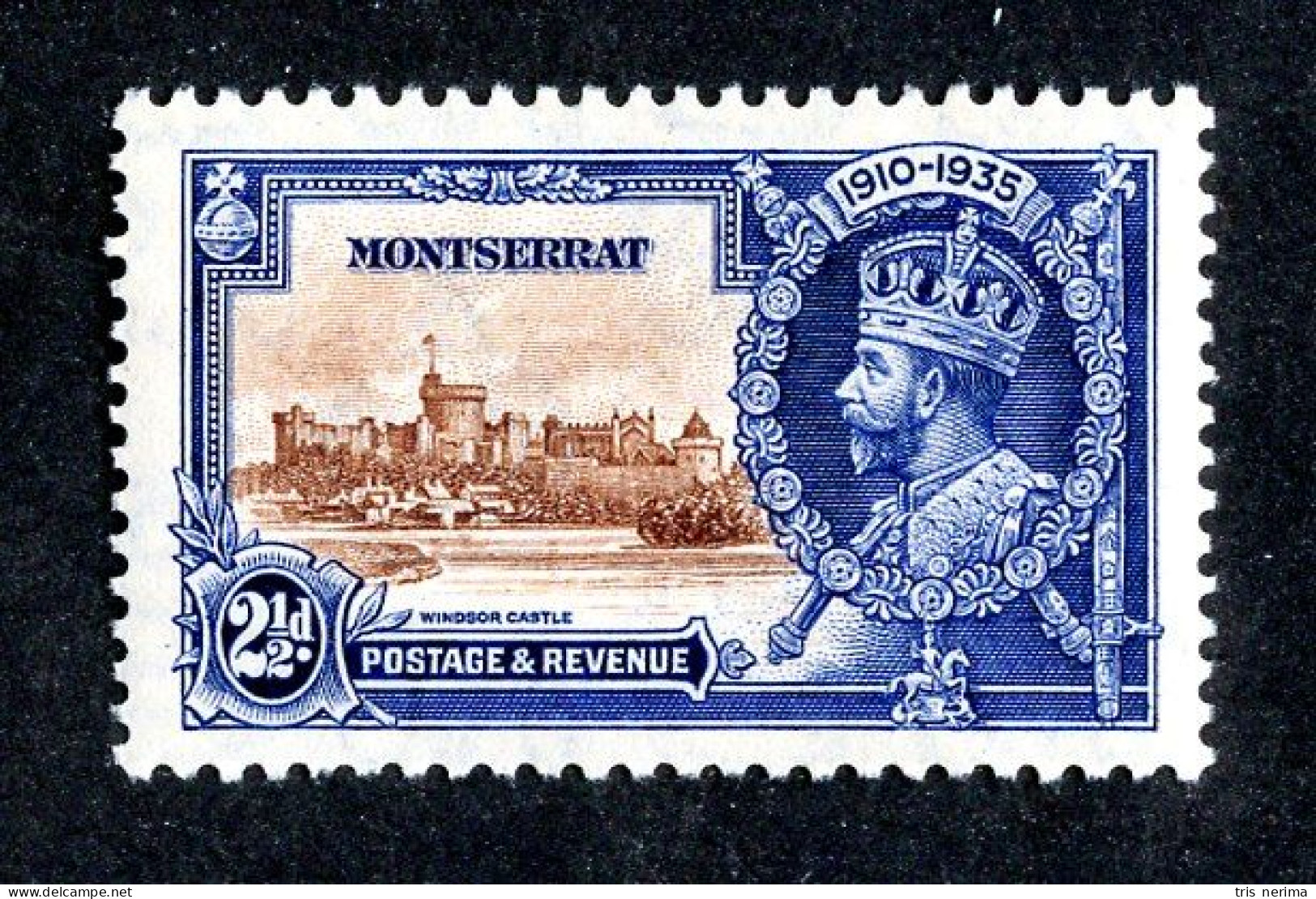 ( 78-Jub )  1935 Scott #87 Mnh** (offers Welcome) - Montserrat