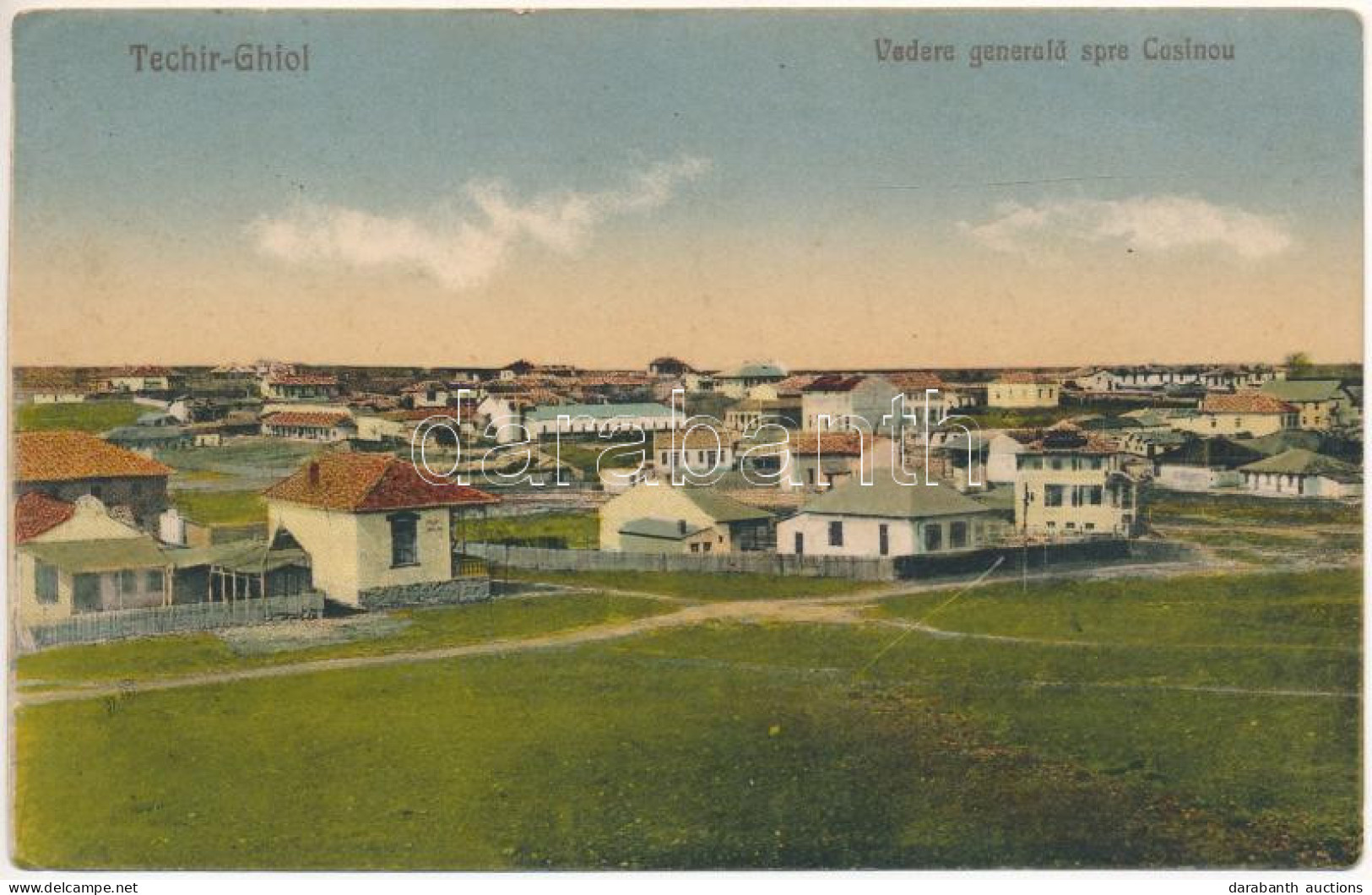 * Techirghiol - 6 Db Régi Román Város Képeslap / 6 Pre-1945 Romanian Town-view Postcards - Ohne Zuordnung