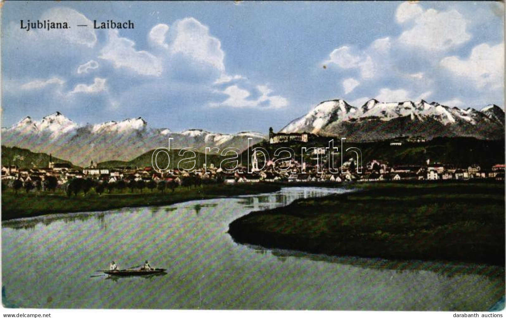 T2/T3 1915 Ljubljana, Laibach; General View (EK) - Ohne Zuordnung