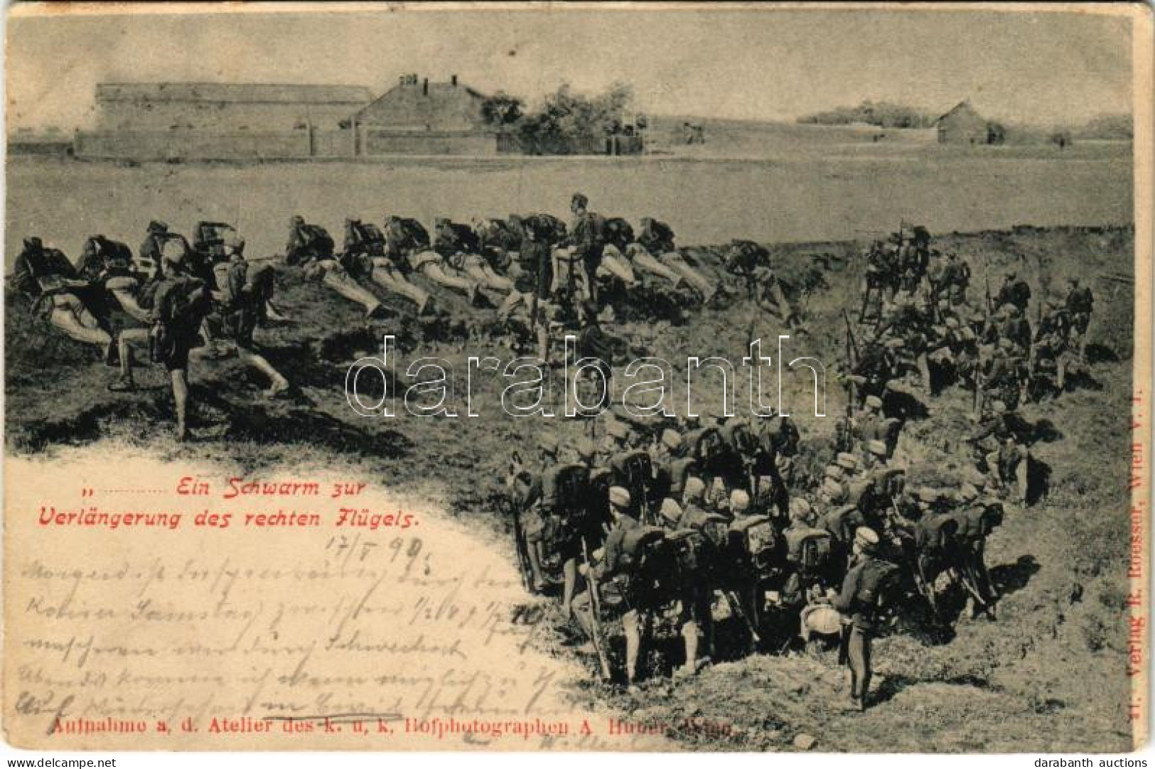 T2/T3 1899 (Vorläufer) Ein Schwarm Zur Verlängerung Des Rechten Flügels / Austro-Hungarian K.u.K. Military Infantry Fiel - Ohne Zuordnung