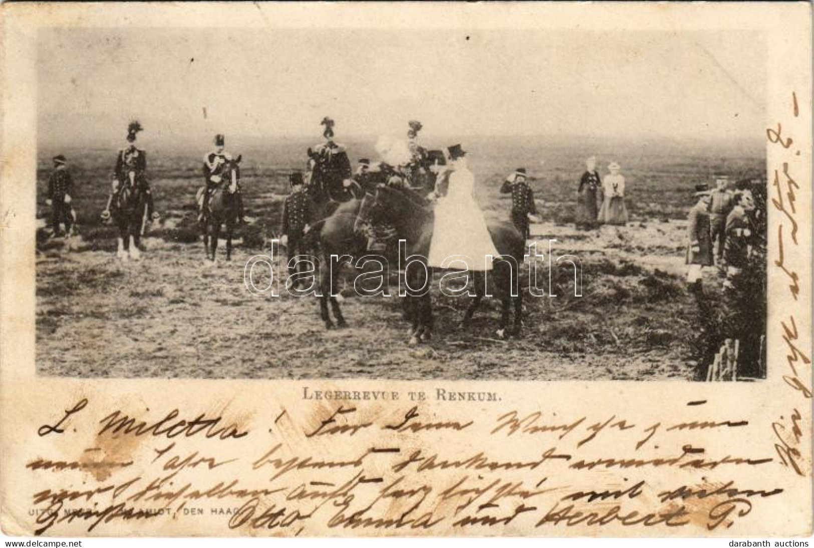 T2/T3 1899 (Vorläufer) Legerrevue Te Renkum / Holland Katonai Parádé / Dutch Military Parade (EK) - Unclassified