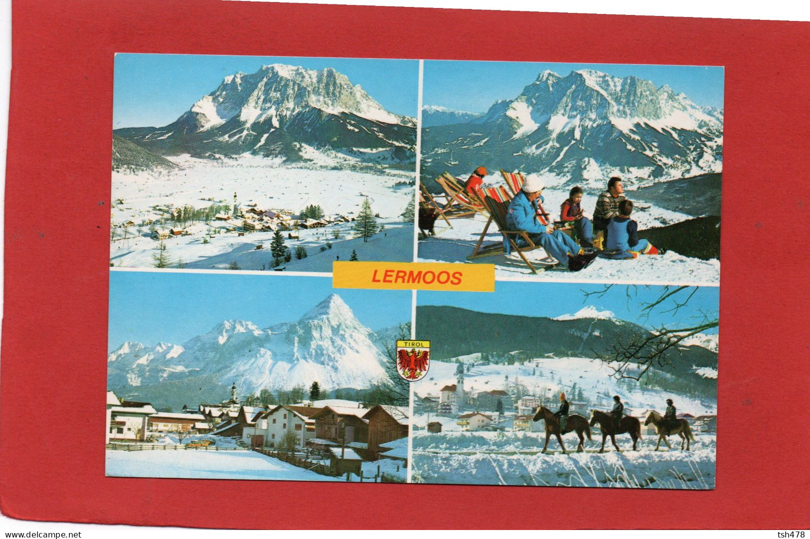 AUTRICHE---TYROL---LERMOOS---multi-vues--voir 2 Scans - Lermoos