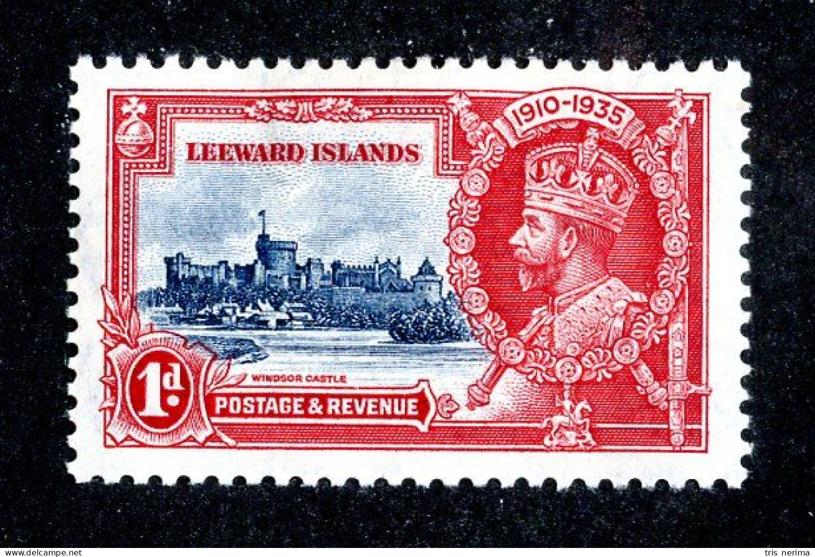 ( 82-Jub )  1935 Scott #96 M* (offers Welcome) - Leeward  Islands
