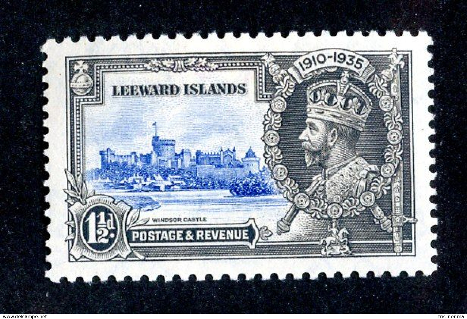 ( 83-Jub )  1935 Scott #97 M* (offers Welcome) - Leeward  Islands