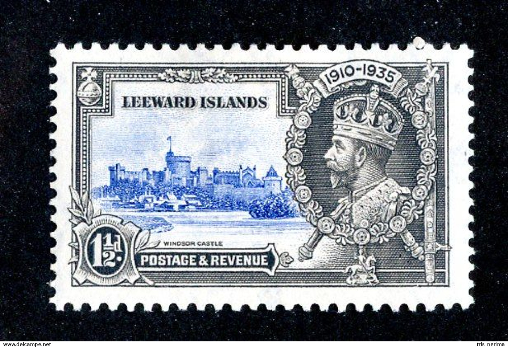 ( 85-Jub )  1935 Scott #97 M* (offers Welcome) - Leeward  Islands