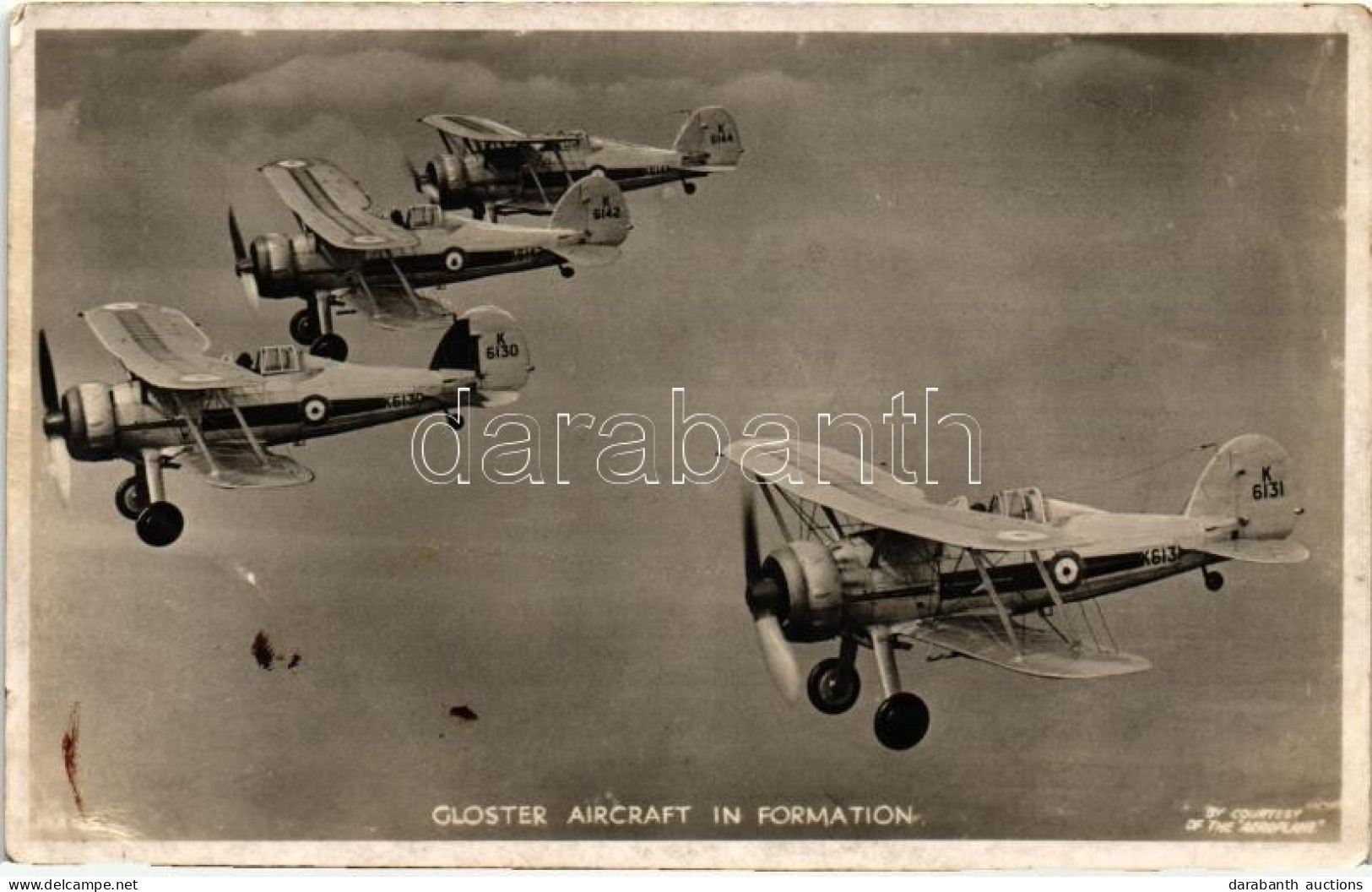 ** T2 Gloster Aircraft In Formation - Ohne Zuordnung