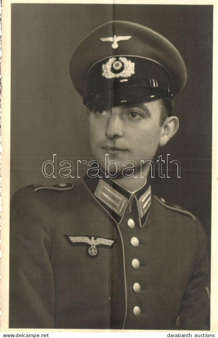 * T3/T4 Luftwaffe Flieger Offizier / WWII Third Reich NS Military Pilot, Henssgen Photo (fa) - Ohne Zuordnung