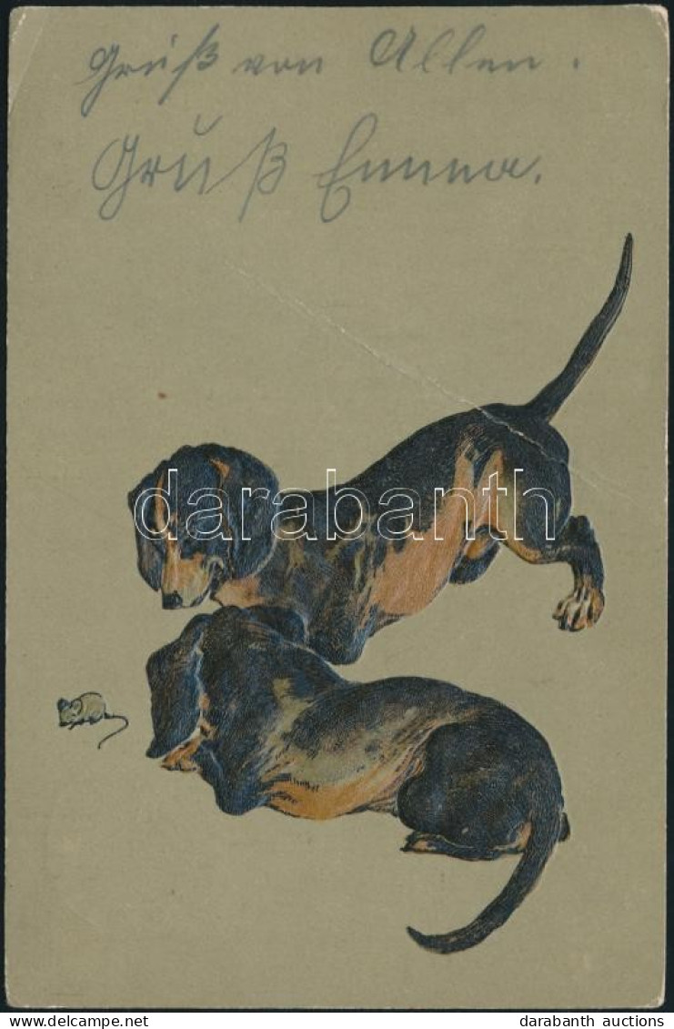 T3/T4 Dogs, Mouse, S. 3990. Emb. Litho (fa) - Sin Clasificación