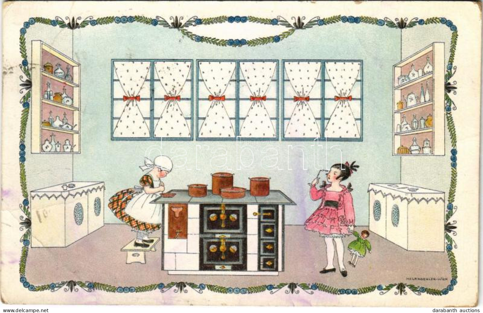 * T3 Girls In The Kitchen. M. M. Nr. 1232. S: Mela Koehler (EB) - Non Classés