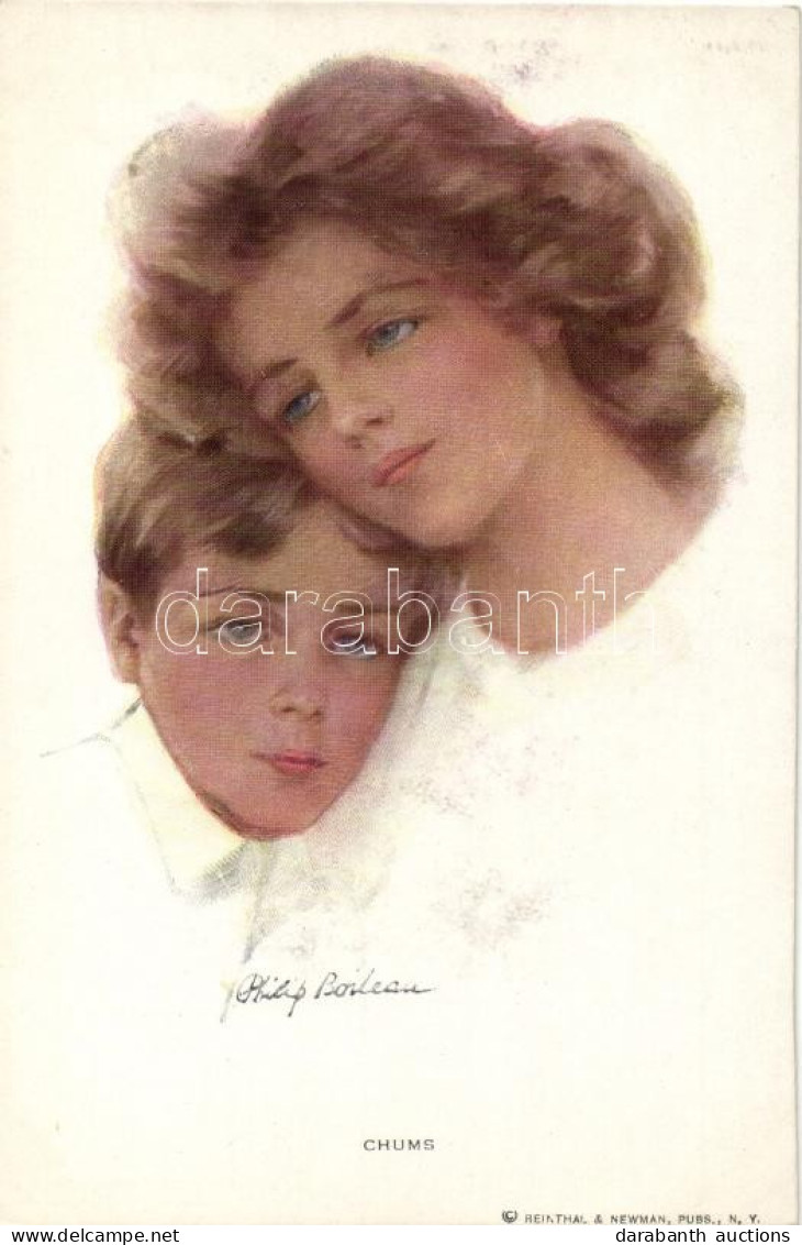 ** T1 'Chums' Mother With Son, Reinthal & Newman No. 211. S: Philip Boileau - Unclassified