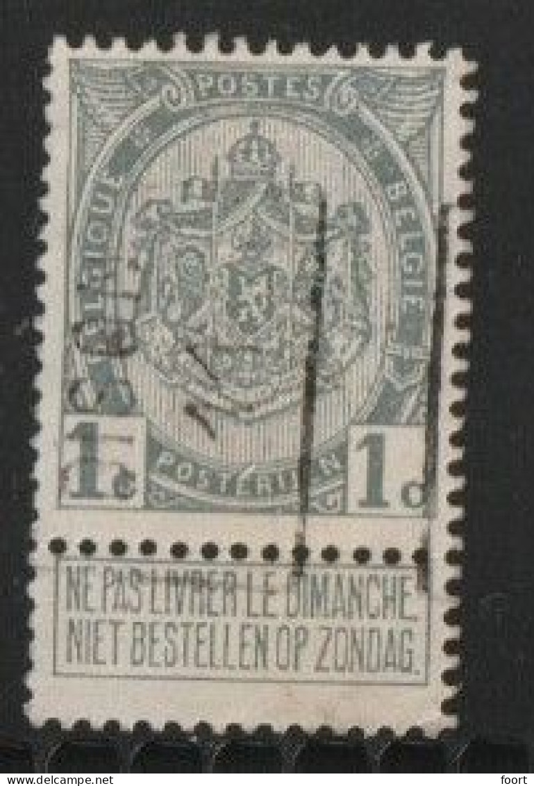 Dison  1911  Nr. 1610A - Rolstempels 1910-19