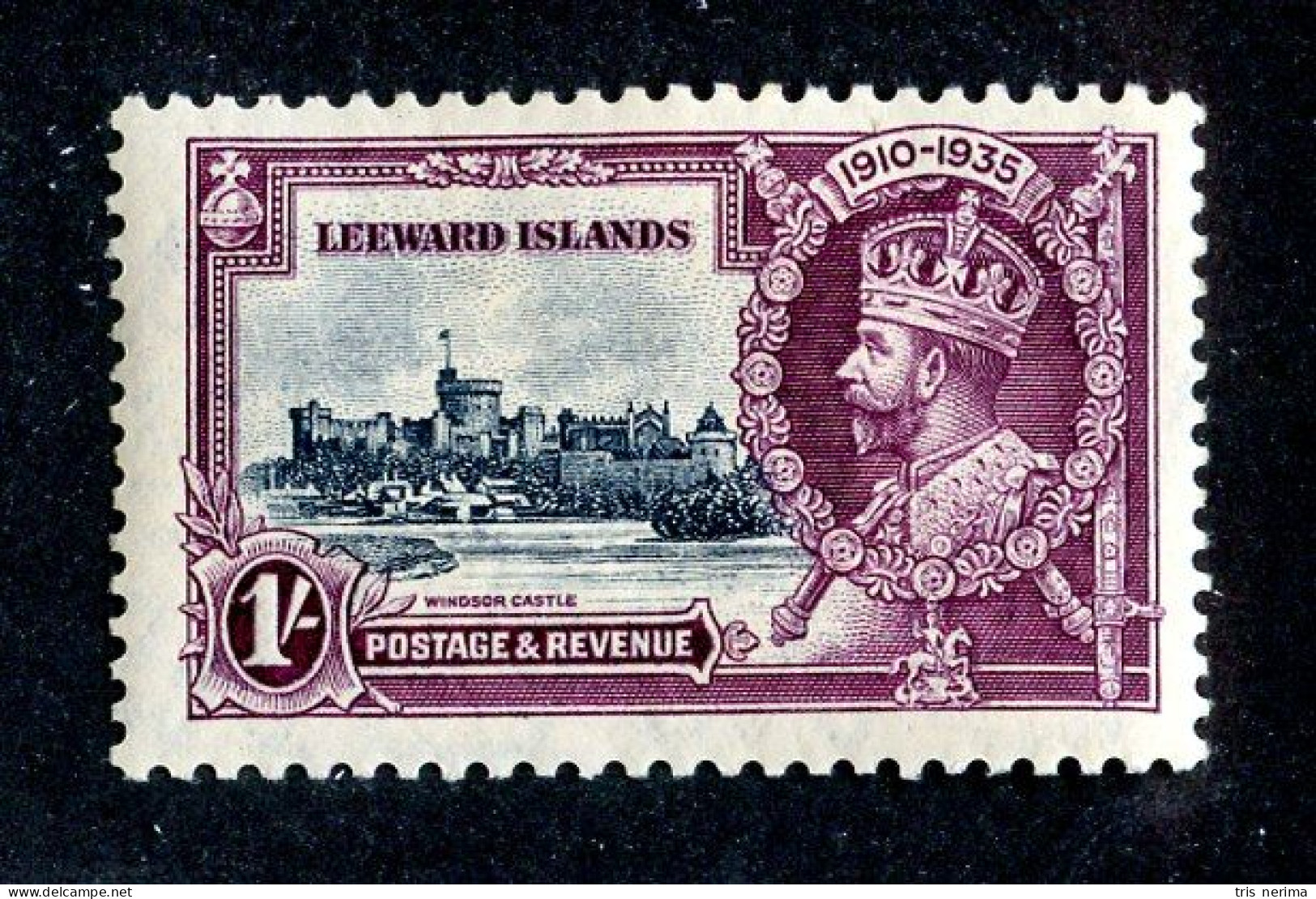 ( 92-Jub )  1935 Scott #99 M* (offers Welcome) - Leeward  Islands