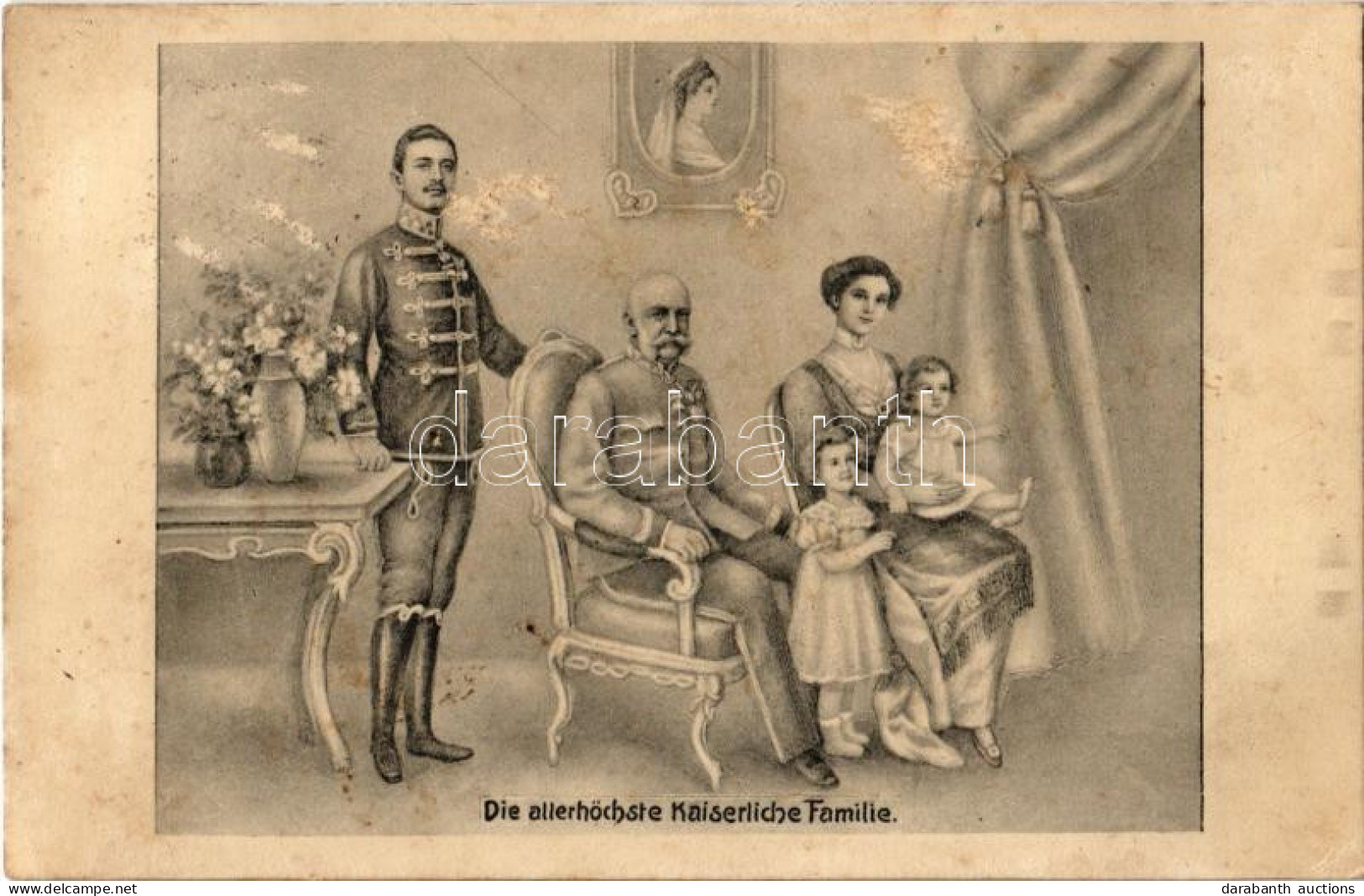 T3 1915 Die Allerhöchste Kaiserliche Familie / Franz Joseph And The Royal Family, Charles I Of Austria, Zita And The Chi - Sin Clasificación