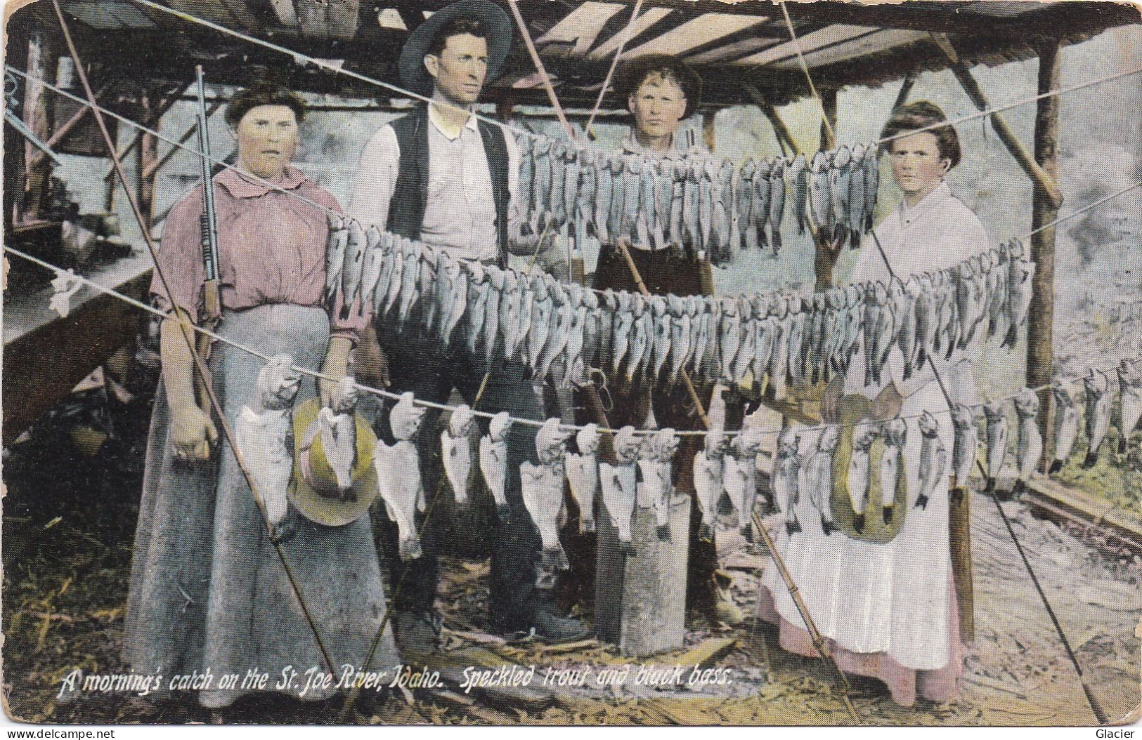 A Morning's Catch On The St Joe River - Idago - Speckled Trout And Black Bass - Altri & Non Classificati