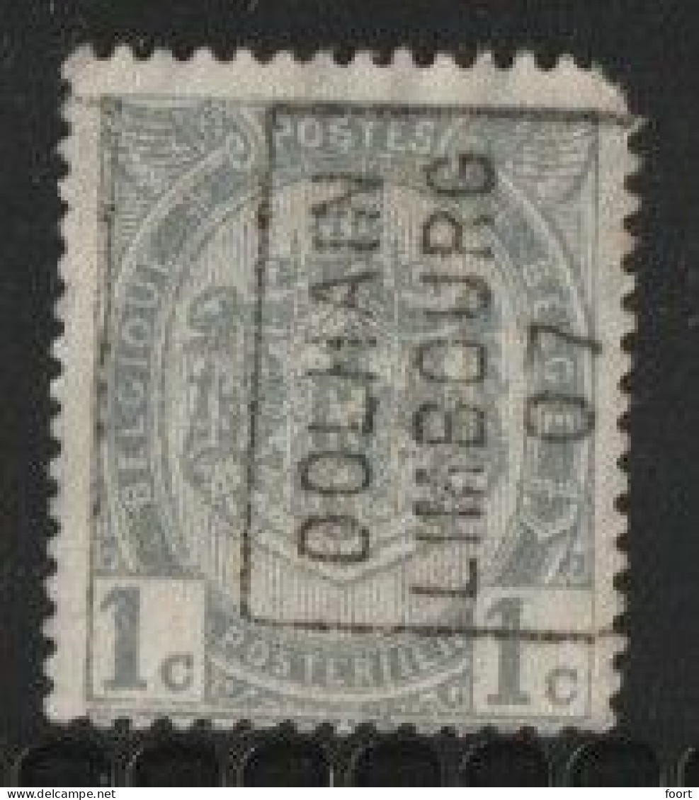 Dolhain Limbourg  1907  Nr. 864Azz Hoekje Rechtsboven - Roller Precancels 1900-09