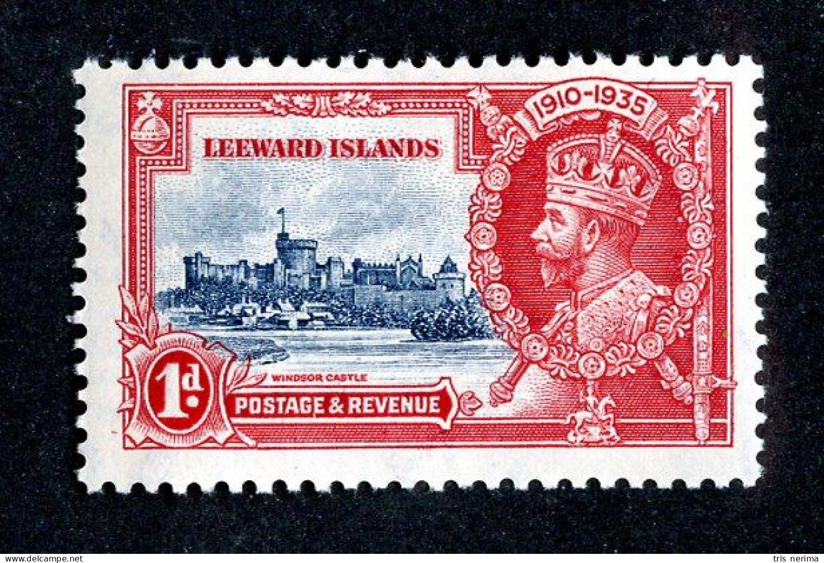 ( 95-Jub )  1935 Scott #96 Mnh** (offers Welcome) - Leeward  Islands