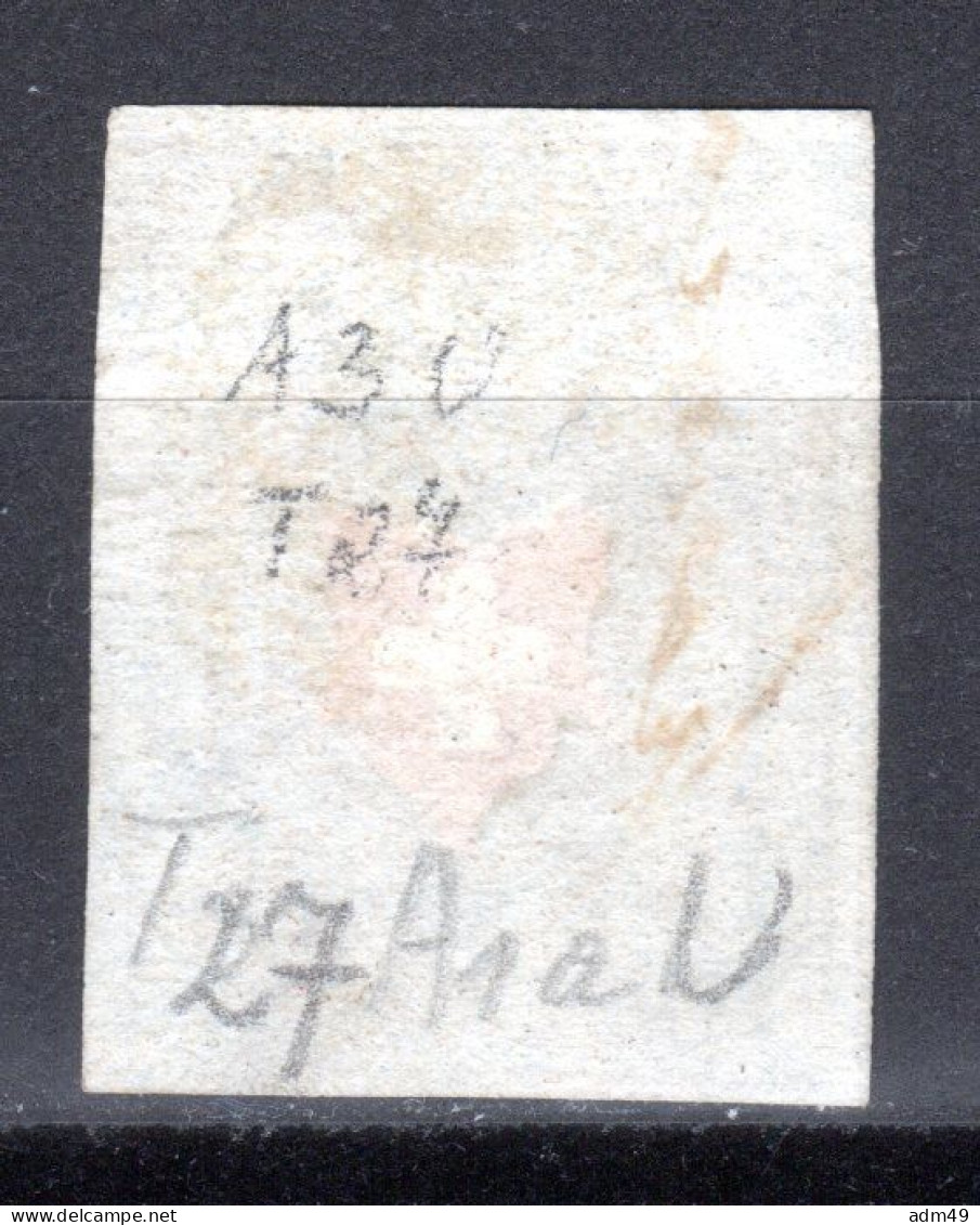 SCHWEIZ, 1850 Rayon I Blau, Ohne Kreuzeinfassung, Gestempelt - 1843-1852 Correos Federales Y Cantonales